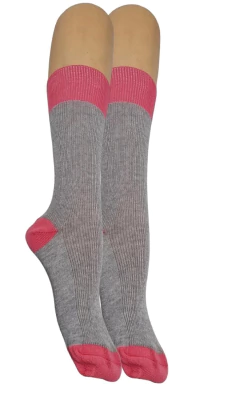 MEDIA CAÑA LISO BICOLOR (02786) en internet