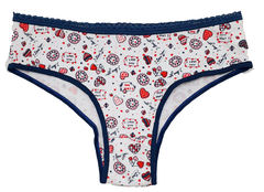 CULOTTE ESTAMPADO ALGODON Y LYCRA (09399) - tienda online