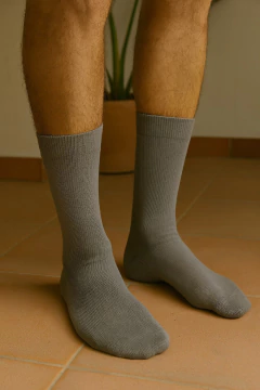 MEDIA CAÑA VESTIR ALGODON SIN ELASTICO (04029) - comprar online