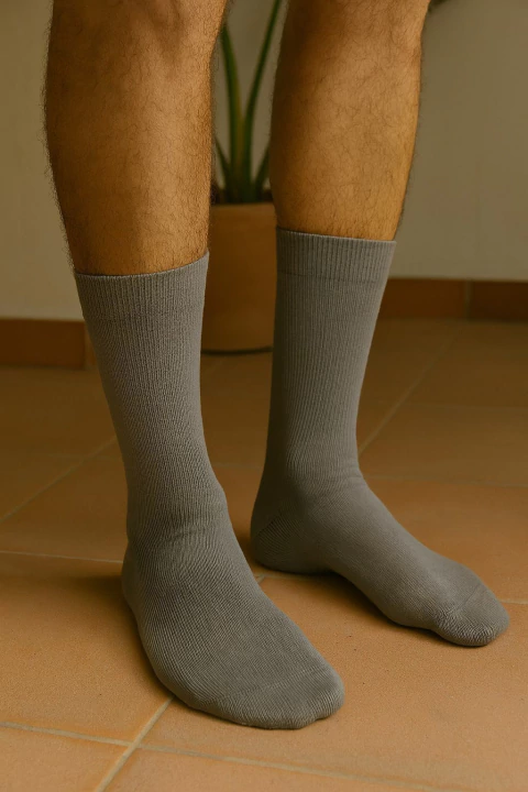 MEDIA CAÑA VESTIR ALGODON SIN ELASTICO (04029) - comprar online