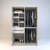 PLACARD 4 PUERTAS DE ABRIR 2 CAJONES 120 Art 6005