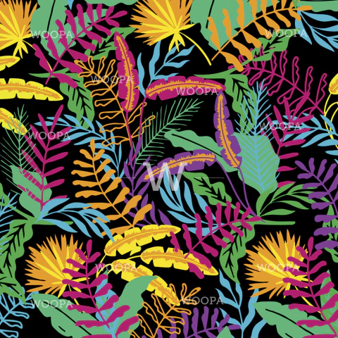 Estampa Floral Iguazú