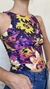 Pasionaria Violeta - Musculosa Escote Cerrado - comprar online
