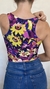 Pasionaria Violeta - Musculosa Escote Cerrado en internet