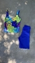 Azul Francia Lisa - Ciclista - WOOPA