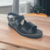 Sandalias cruzadas bajas