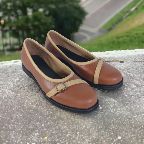 Chatitas bajas marrones