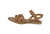 Sandalias beige con tiras - tienda online