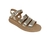 Sandalias doradas en internet