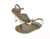 Sandalias picadas beige - comprar online