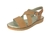 Sandalias con tiras cruzadas