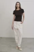 Jean mom Flora crudo - comprar online