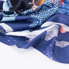 PAÑOLETA LAGUNA NEGRA - VALISSE · 100% SILK SCARVES · A PIECE OF ART ·