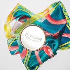 PAÑUELO ENREDO DE FLAMINGOS