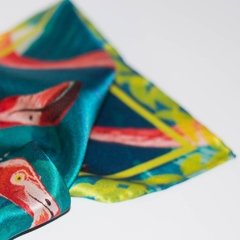 PAÑUELO ENREDO DE FLAMINGOS - tienda online