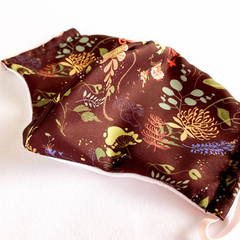 TAPABOCAS NOCTURNO - VALISSE · 100% SILK SCARVES · A PIECE OF ART ·
