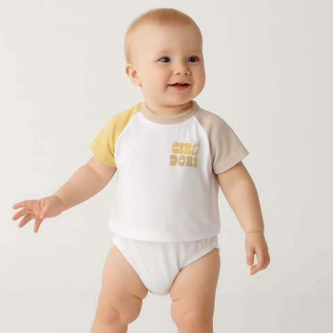 Body Remera Bob Amarillo - comprar online