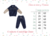 Conjunto Cambridge Azul - comprar online
