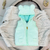 Chaleco Teddy Aqua