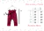 Pantalón Moño Merlot en internet