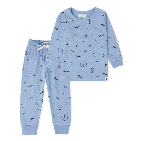 Pijama Francia Celeste