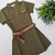 Vestido Maori Musgo