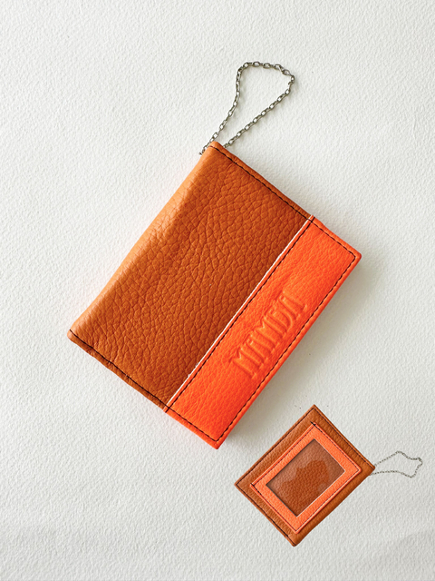 F E R I A - Tarjetero Doble - Naranja - comprar online