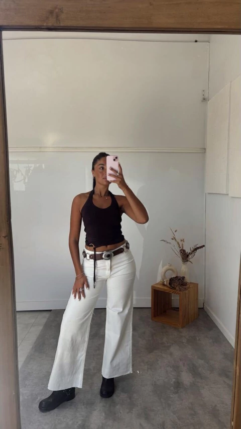 Jean wide leg PILEA (018677)