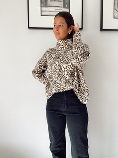 Poleron LEOPARD (017321) - Pepa Pombo