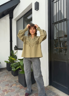 Blusa Jana Verde - Alondra Indumentaria