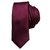 Corbata Vino Textura Plana (Slim) - comprar online