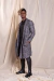 PRE-VENTA - Blazer Largo Textura Gris - comprar online