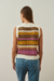 Chaleco Odele Rayado Fucsia - tienda online