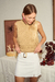 Falda Phoebe Blanca - Helena Boutique