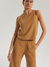 Top New Pilu Camel - Helena Boutique