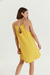 Vestido Batea amarillo - comprar online