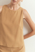 Top New Pilu Camel - comprar online