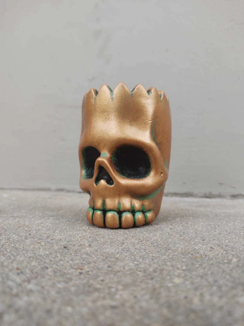 Los Simpsons - Bart Skull by DEZASTRE - Valkyrya Productos
