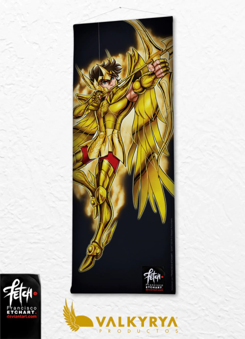 Loneta Saint Seiya - Aioros de Sagitario by FETCH
