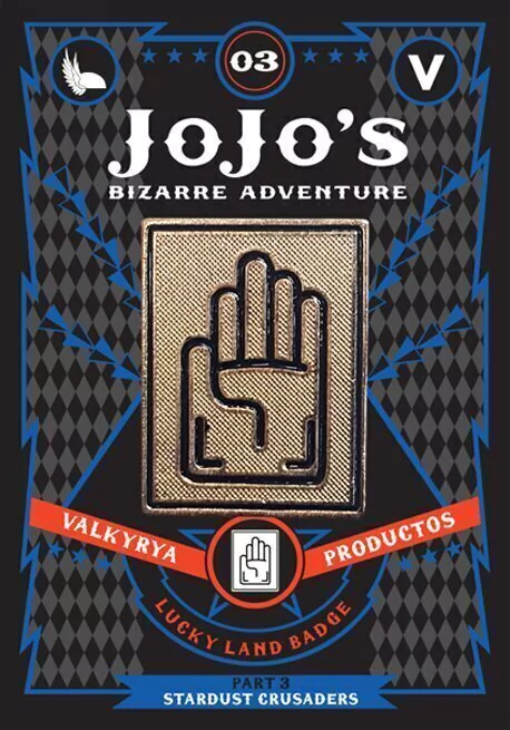 Prendedor JoJo's Bizarre Adventure - Lucky Land Badge by VALKYRYA
