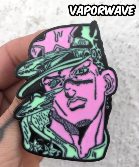 Prendedor Jotaro Glitch by ETH en internet