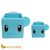 Maceta Cubo Squirtle - comprar online