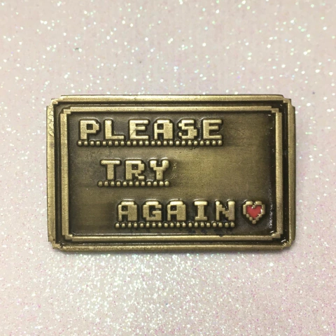 Prendedor Please Try Again (Tetris) by ETH - comprar online