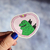 Sticker Holográfico Godzilla Corazón by Doña Batata