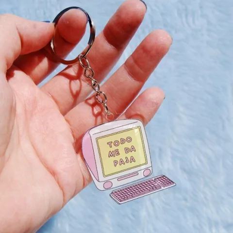 Llavero Todo me da Paja by Doña Batata