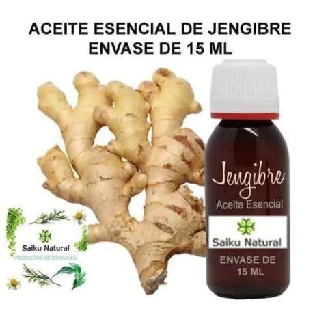Aceite Esencial De Jengibre 15 Ml