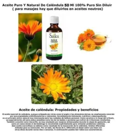 Aceite Puro De Caléndula 100% 50ml Envios a Todo el Pais - comprar online