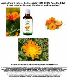 Aceite De Caléndula 100% 100ml Envíos a Todo el Pais - tienda online