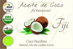 Aceite De Coco Virgen Orgánico Aroma Y Sabor Prensado en Frío 500grs - comprar online