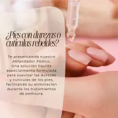 Ablandador Pédico x 500ml – Suaviza Durezas y Cutículas para una Pedicura Profesional - comprar online